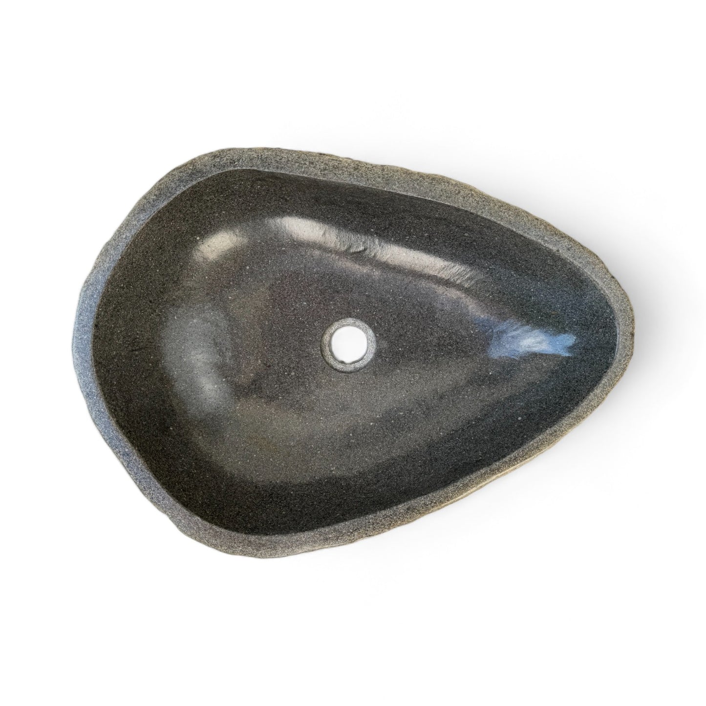 Washbasin made of boulder natural stone countertop washbasin wash bowl solid stone