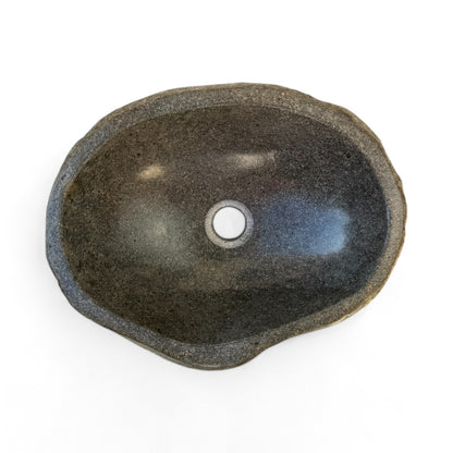 Washbasin made of boulder natural stone countertop washbasin wash bowl solid stone